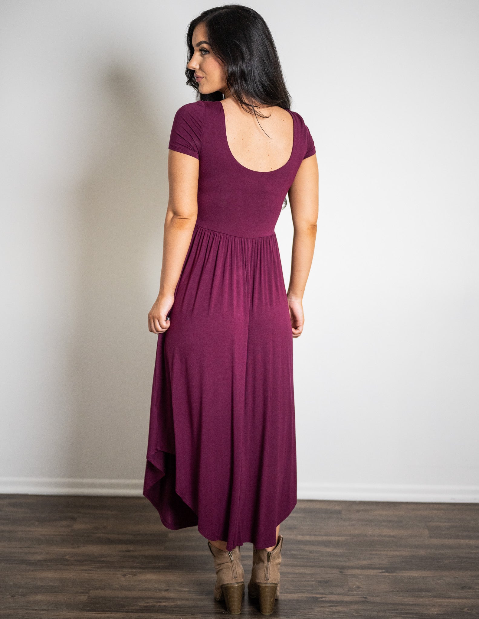 Sarah Short Sleeve Dress - Image 4