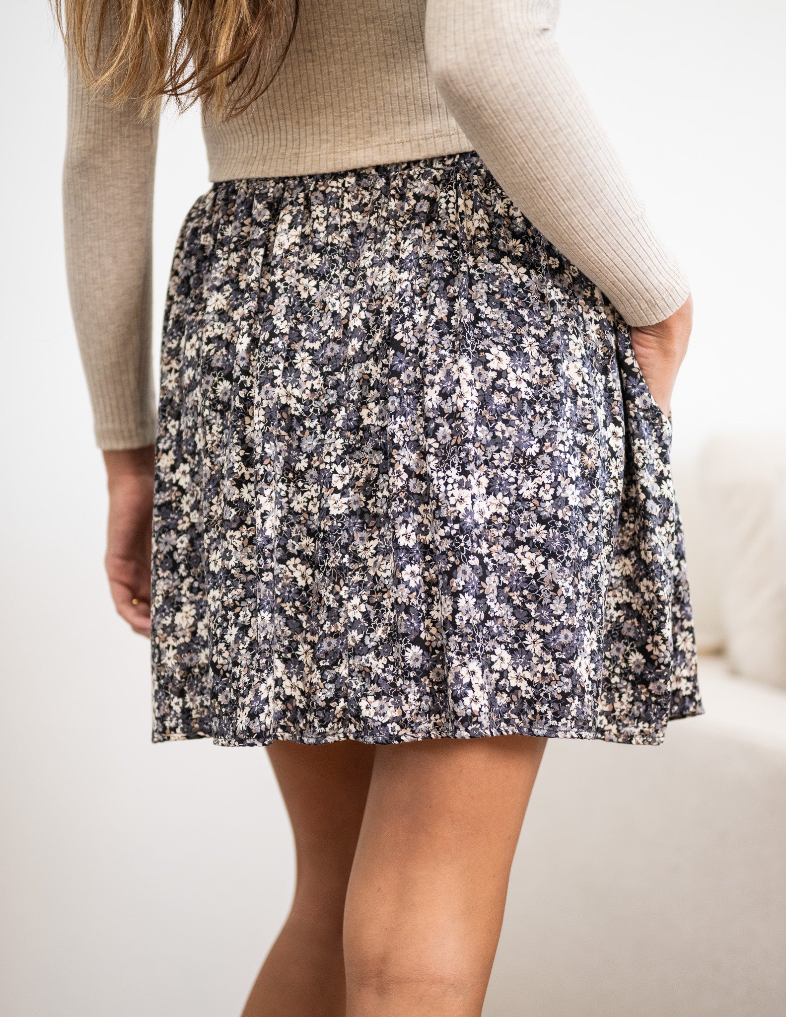 Tencel Aster Mini Skirt - Image 6