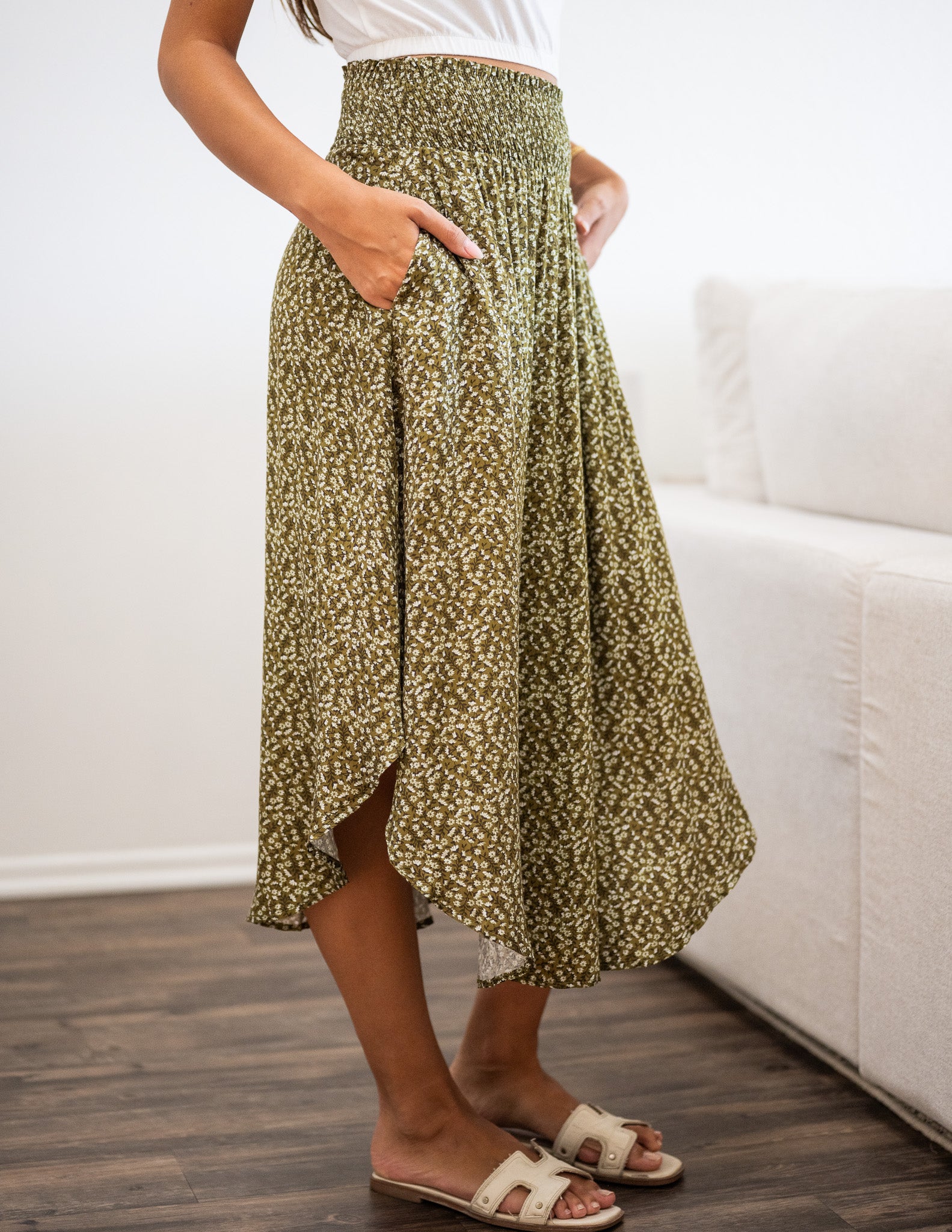 Tencel Mia Midi Skirt - Image 6