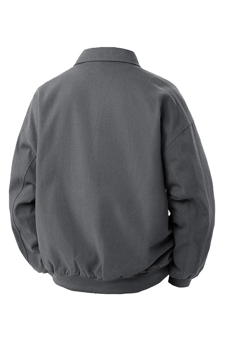 100% Cotton Vintage Style Lapel Jacket - Image 4