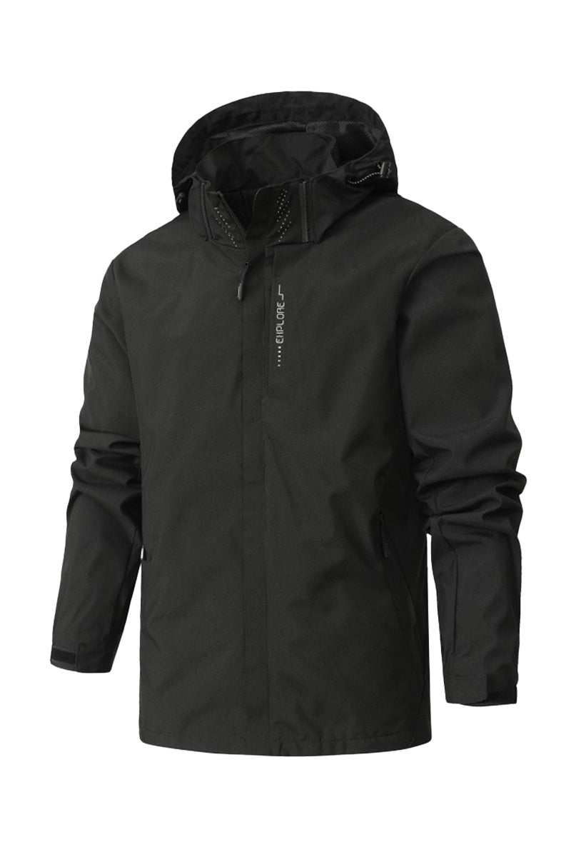 Premium Waterproof Jacket with 360 Windproof Protection